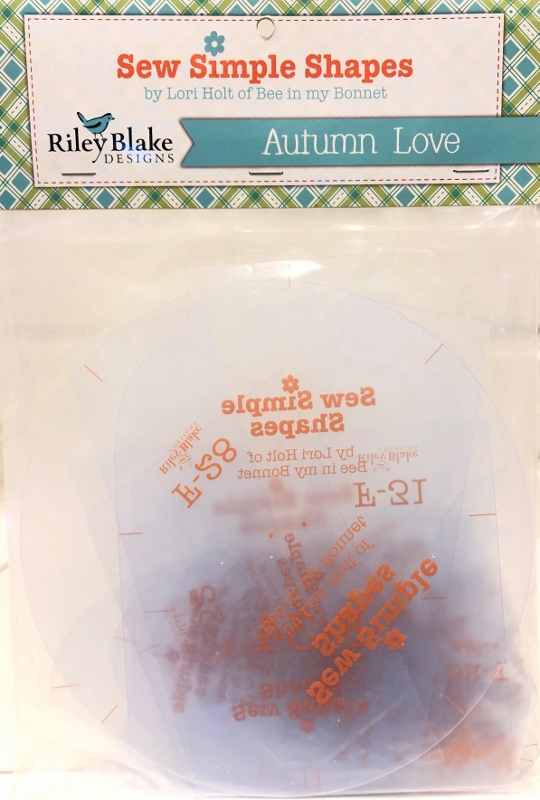 Lori Holt Autumn Love templates Lappemor
